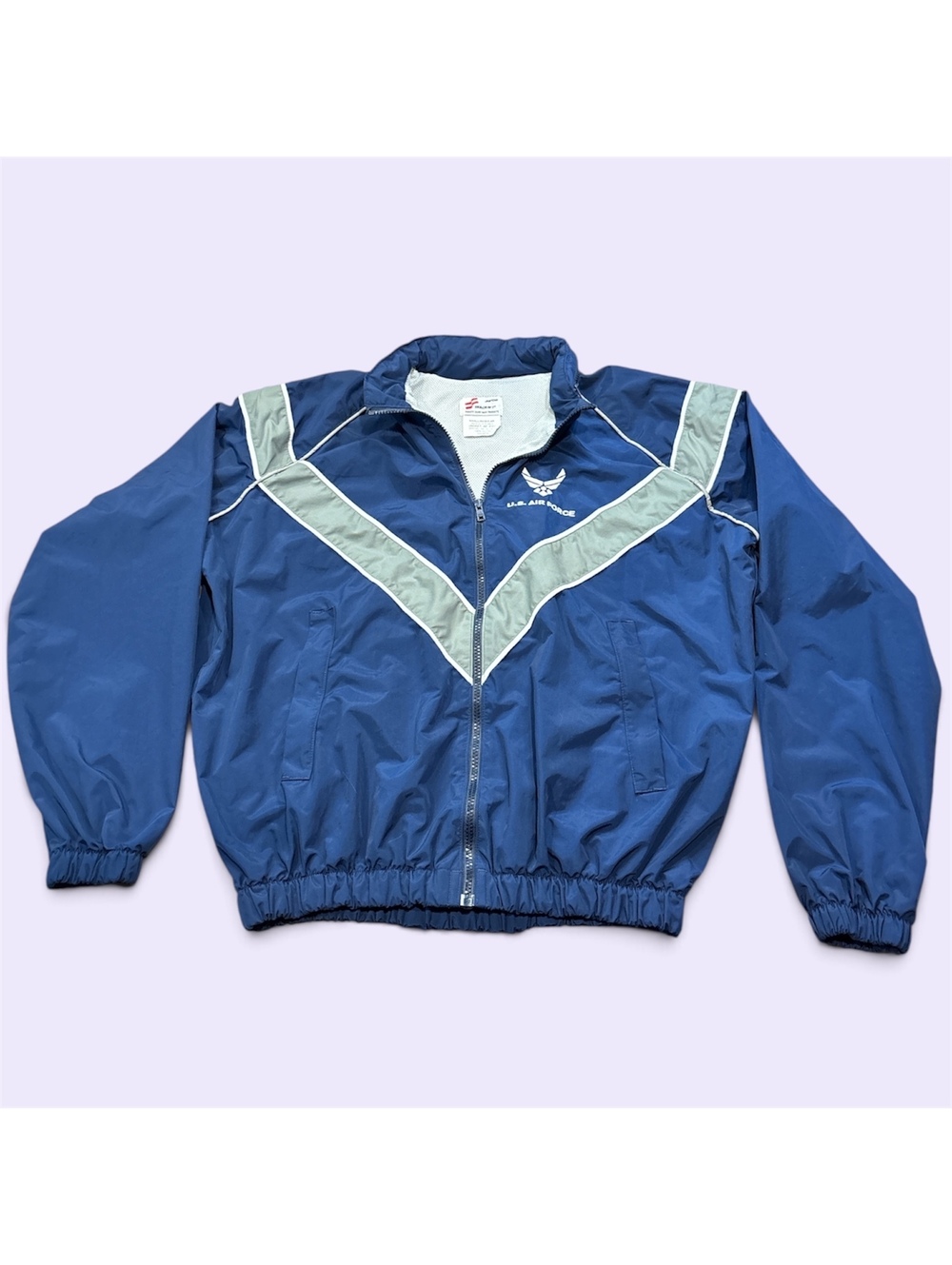 US Air Force SKILCRAFT windbreaker jacket, small regular, navy.